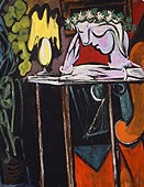 Picasso's Girl Reading at the Table